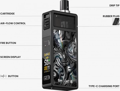 Smoant Pasito Pro 1500mAh KIT (Starnight Silver)