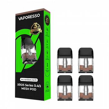 Картридж Vaporesso XROS COREX 3 0.4ohm Top Filling 3мл 1шт/4уп